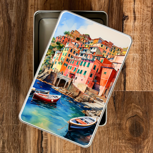 Italy_Italian_Riviera_Retro_Vintage_Biscuit_Tin_Cinque_Terre_Piccola_Australia_Biscotti